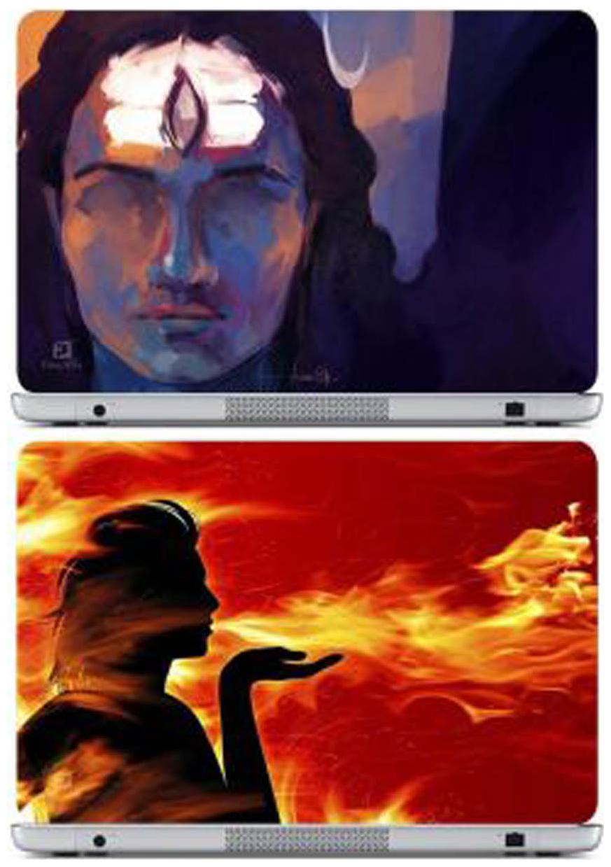 

FineArts Lord Shiva Combo Laptop Skin For 15 6 inch Laptop