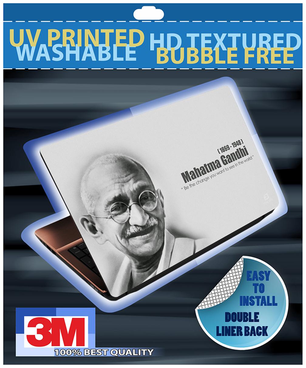 

FineArts Mahatma Gandhi Laptop Skin For 15 6 (39 6 cm) Laptop