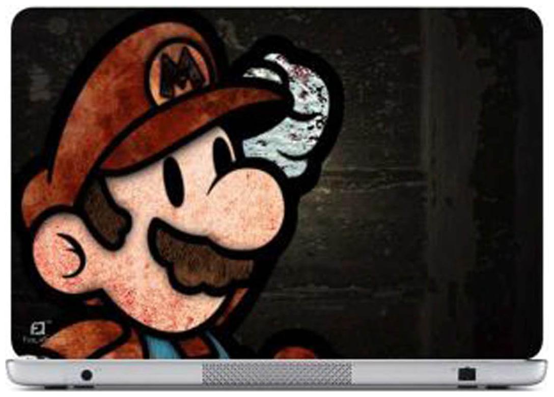 

FineArts Mario Black Laptop Skin For 15 6 inch Laptop
