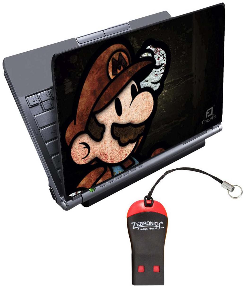 

FineArts Mario Laptop Skin For 15 6 inch Laptop With Card Reader