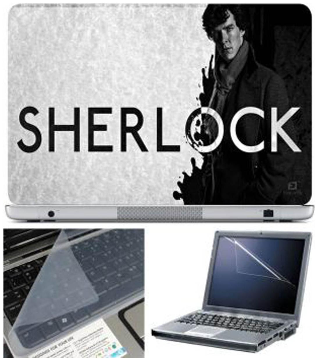 

FineArts Sherlock Laptop Skin For 15 6 inch Laptop With Key Guard Screen Protector