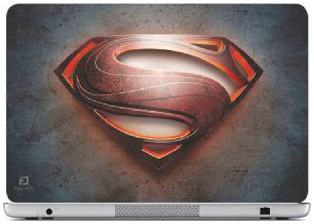 

FineArts Superman Grey Back Laptop Skin For 15 6 inch Laptop