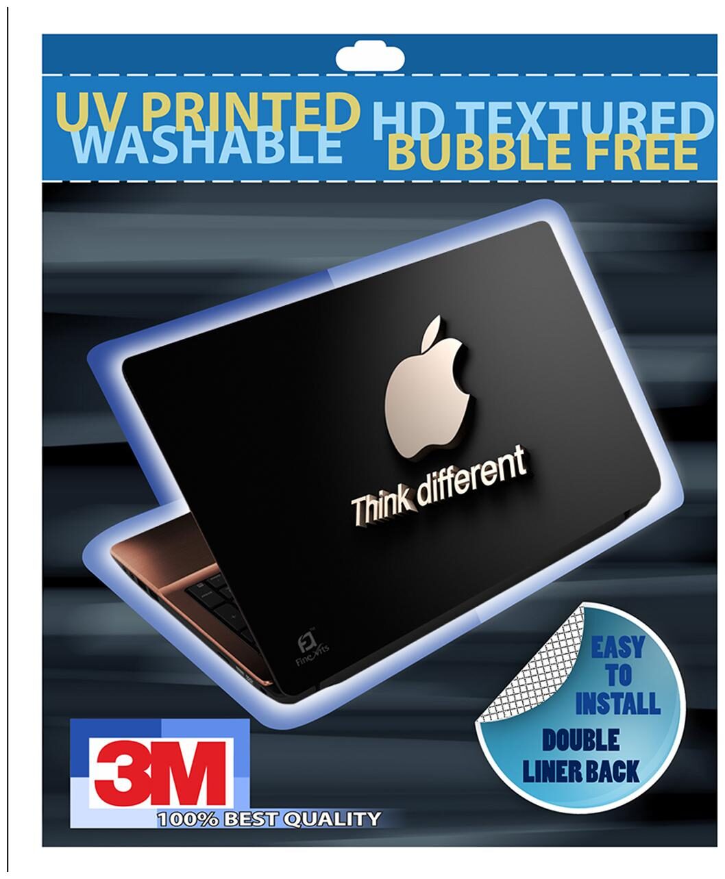 

FineArts Think Different Apple Laptop Skin For 15 6 (39 6 cm) Laptop