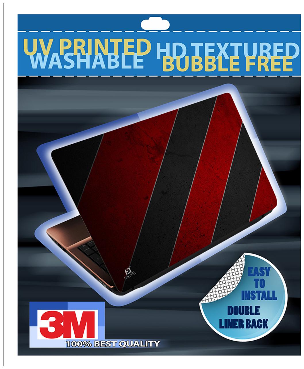 

FineArts Vertical Red Black Laptop Skin For 15 6 (39 6 cm) Laptop