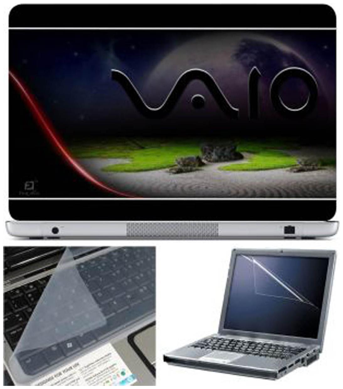 

FineArts Vio Moon Laptop Skin For 15 6 inch Laptop With Key Guard Screen Protector