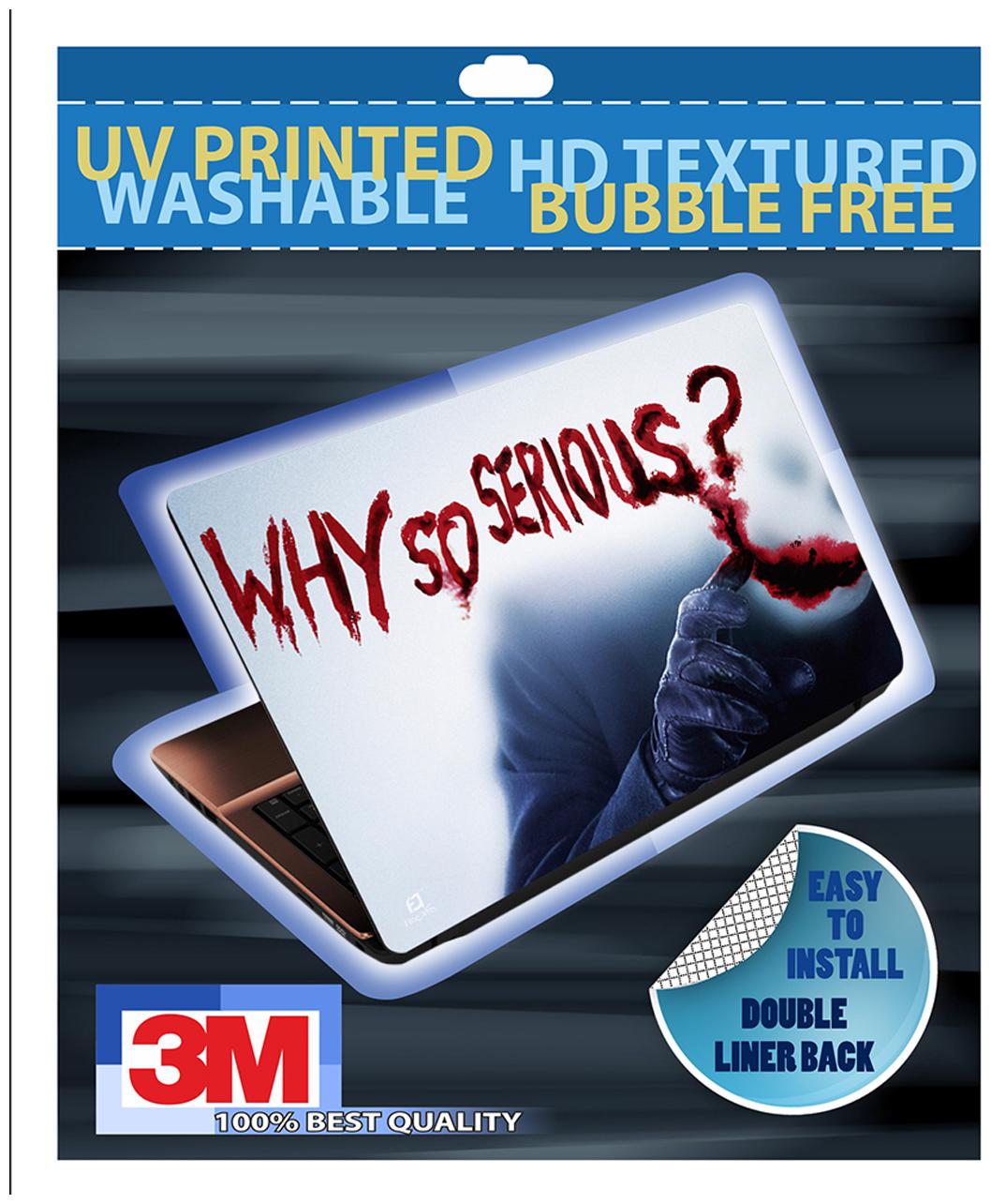 

FineArts Why So Serious Laptop Skin For 15 6 (39 6 cm) Laptop