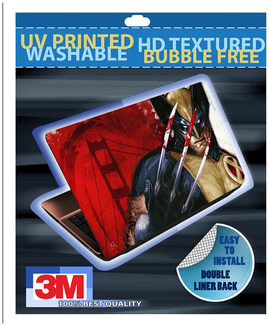 

FineArts Wolvarine Comic Art Laptop Skin For 15 6 (39 6 cm) Laptop