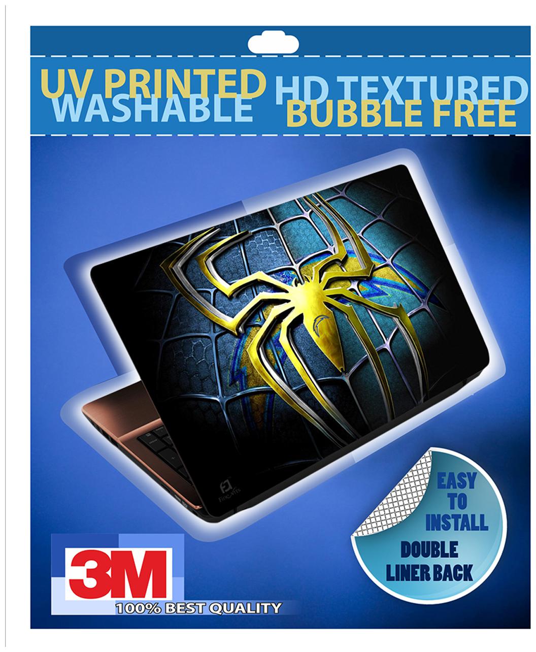 

FineArts Yellow Spider Logo Laptop Skin For 15 6 (39 6 cm) Laptop