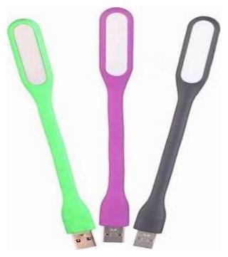 

Fokatkart USB LED Light Flexible Portable For Laptop Computer Power Bank Wall Charger (3PCS)