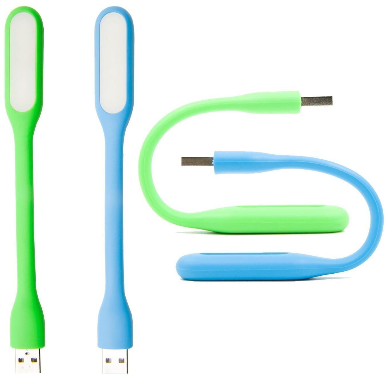 

Fokatkart USB LED Light Flexible Portable For Laptop Computer Power Bank Wall Charger (PACK-2)