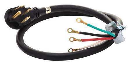 

FRIGIDAIRE 5308819108 Power Cord 14-50 4 ft Blk 40A 6 2 8 2
