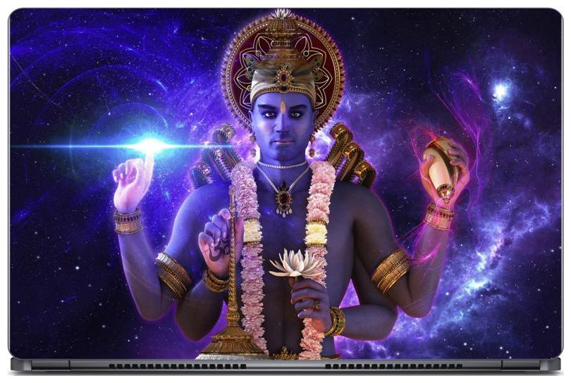 

Gallery 83 - 3D Lord Vishnu Imagination Laptop Decal laptop skin sticker 15 6 inch (15 x 10) Inch g83 skin 0564new