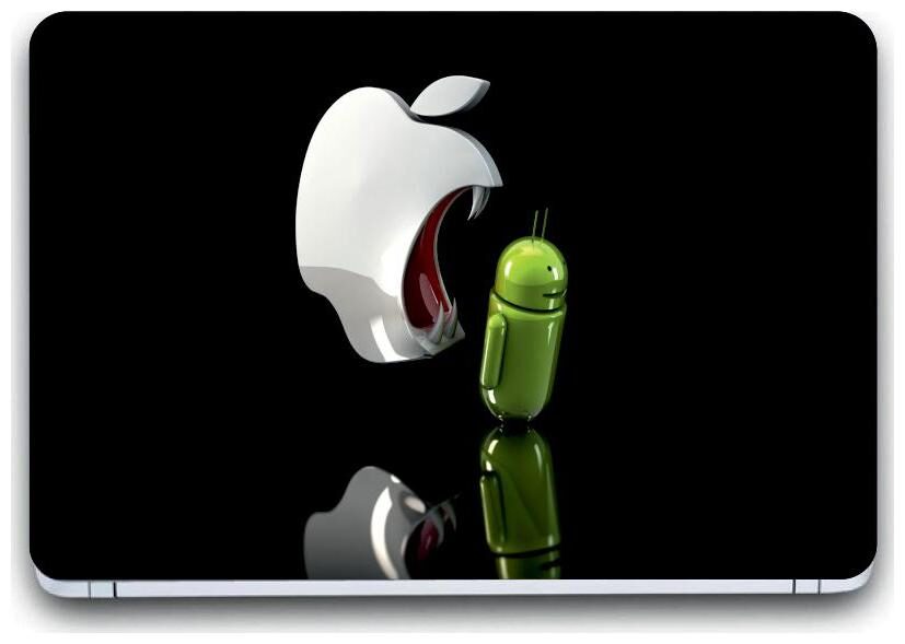 

Gallery 83 - andriod with apple Laptop Decal laptop skin sticker 15 6 inch (15 x 10) Inch G83 skin 01 3470