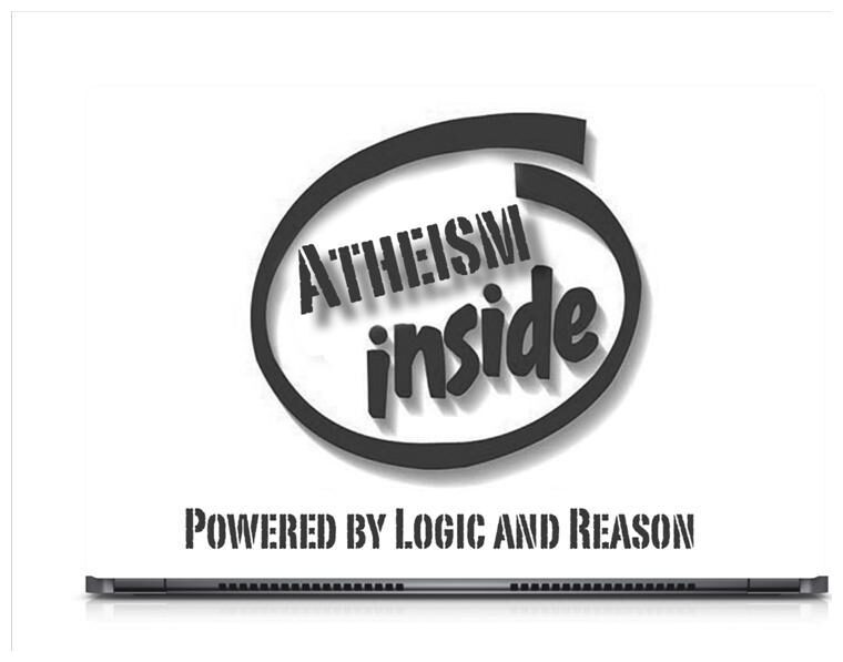 

Gallery 83 - Atheism Inside Laptop Decal laptop skin sticker 15 6 inch (15 x 10) Inch ks skin 0702new