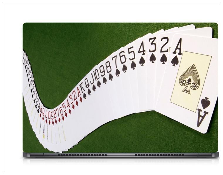 

Gallery 83 - Artistic Card Deck Laptop Decal laptop skin sticker 15 6 inch (15 x 10) Inch ks skin 0821new