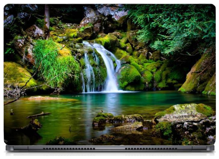 

Gallery 83 - Beautiful Waterfall Scenary Laptop Decal laptop skin sticker 15 6 inch (15 x 10) Inch g83 skin 0457new