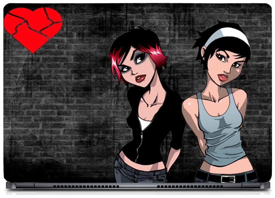 

Gallery 83 - Breaking Heart Girls Laptop Decal laptop skin sticker 15 6 inch (15 x 10) Inch g83 skin 0277new