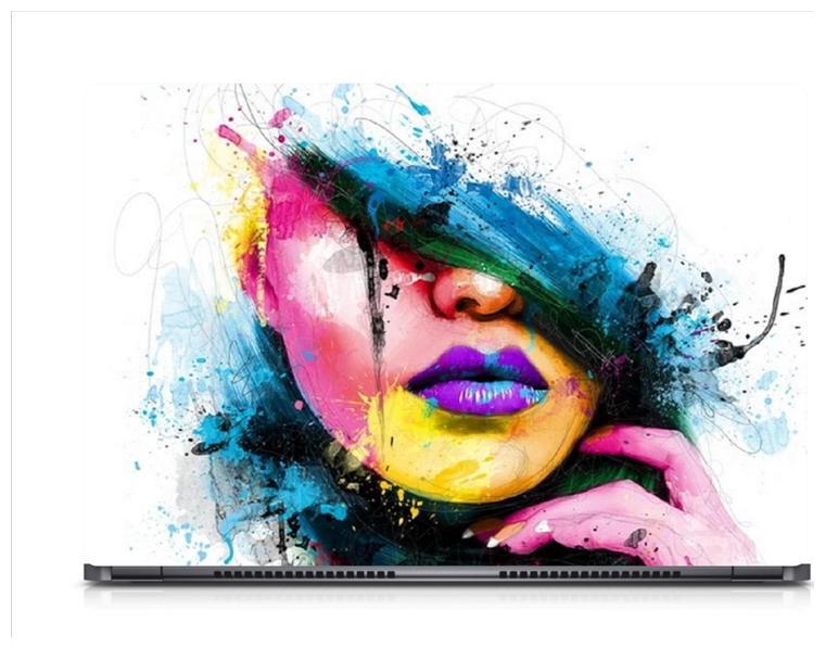 

Gallery 83 - Beautiful Face Abstract Laptop Decal laptop skin sticker 15 6 inch (15 x 10) Inch ks skin 0710new