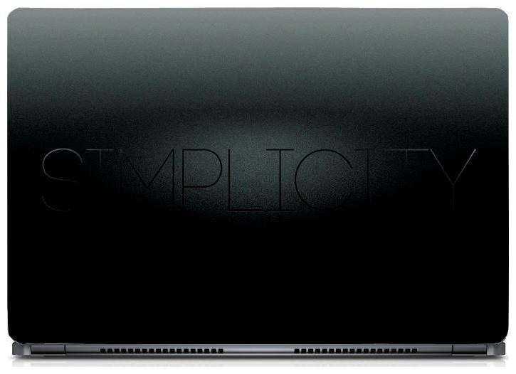 

Gallery 83 - Black White Abstract Laptop Decal laptop skin sticker 15 6 inch (15 x 10) Inch ks skin 0186new