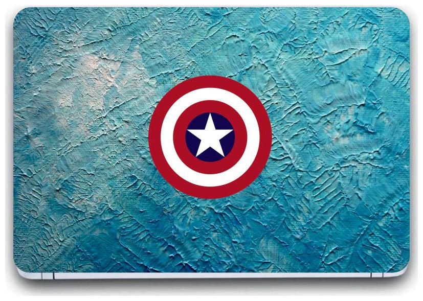 

Gallery 83 - camptain america shield Laptop Decal laptop skin sticker 15 6 inch (15 x 10) Inch G83 skin 01 3399