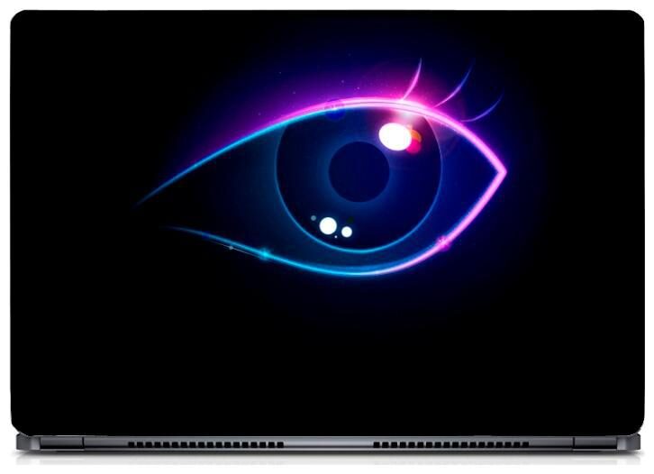 

Gallery 83 - Digital Eye Glow Laptop Decal laptop skin sticker 15 6 inch (15 x 10) Inch g83 skin 0173new