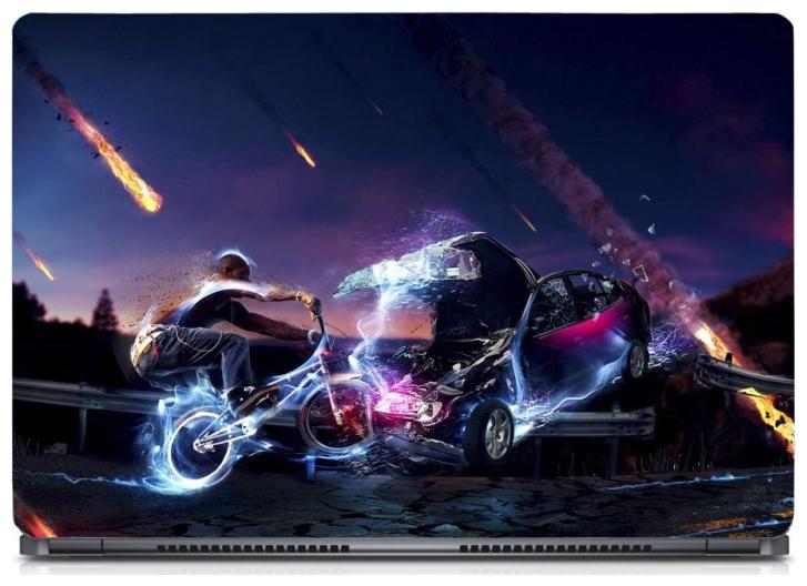 

Gallery 83 - Electra Cycle Car Abstract Laptop Decal laptop skin sticker 15 6 inch (15 x 10) Inch g83 skin 0410new