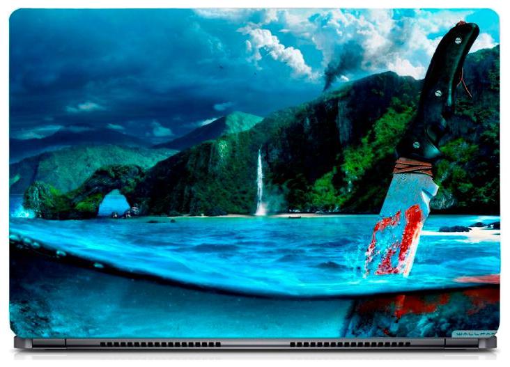 

Gallery 83 - Far Cry Knife Nature Laptop Decal laptop skin sticker 15 6 inch (15 x 10) Inch g83 skin 0348new