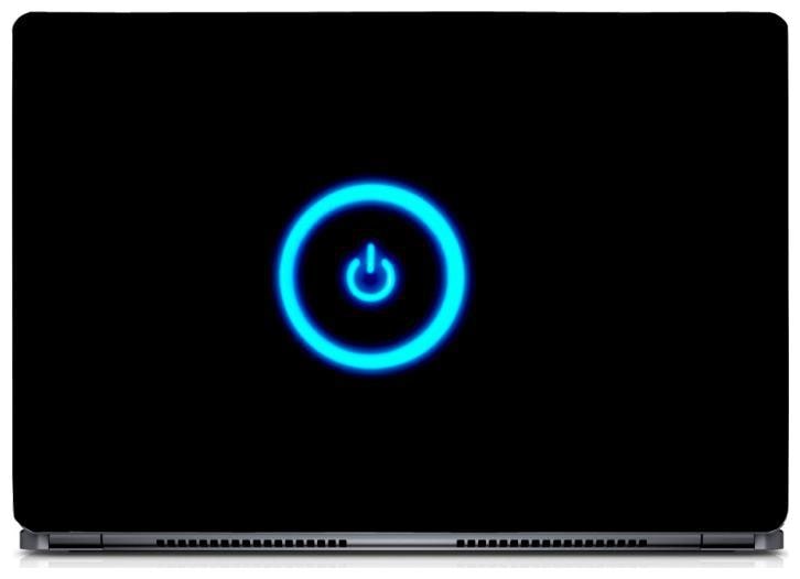 

Gallery 83 - Glowing Power Button Laptop Decal laptop skin sticker 15 6 inch (15 x 10) Inch g83 skin 0325new