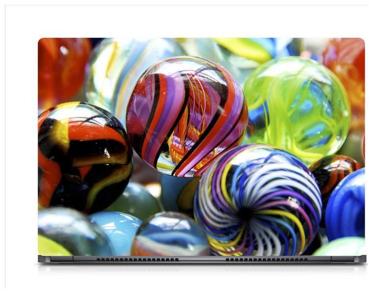 

Gallery 83 - Glass Marble Balls Laptop Decal laptop skin sticker 15 6 inch (15 x 10) Inch ks skin 0830new
