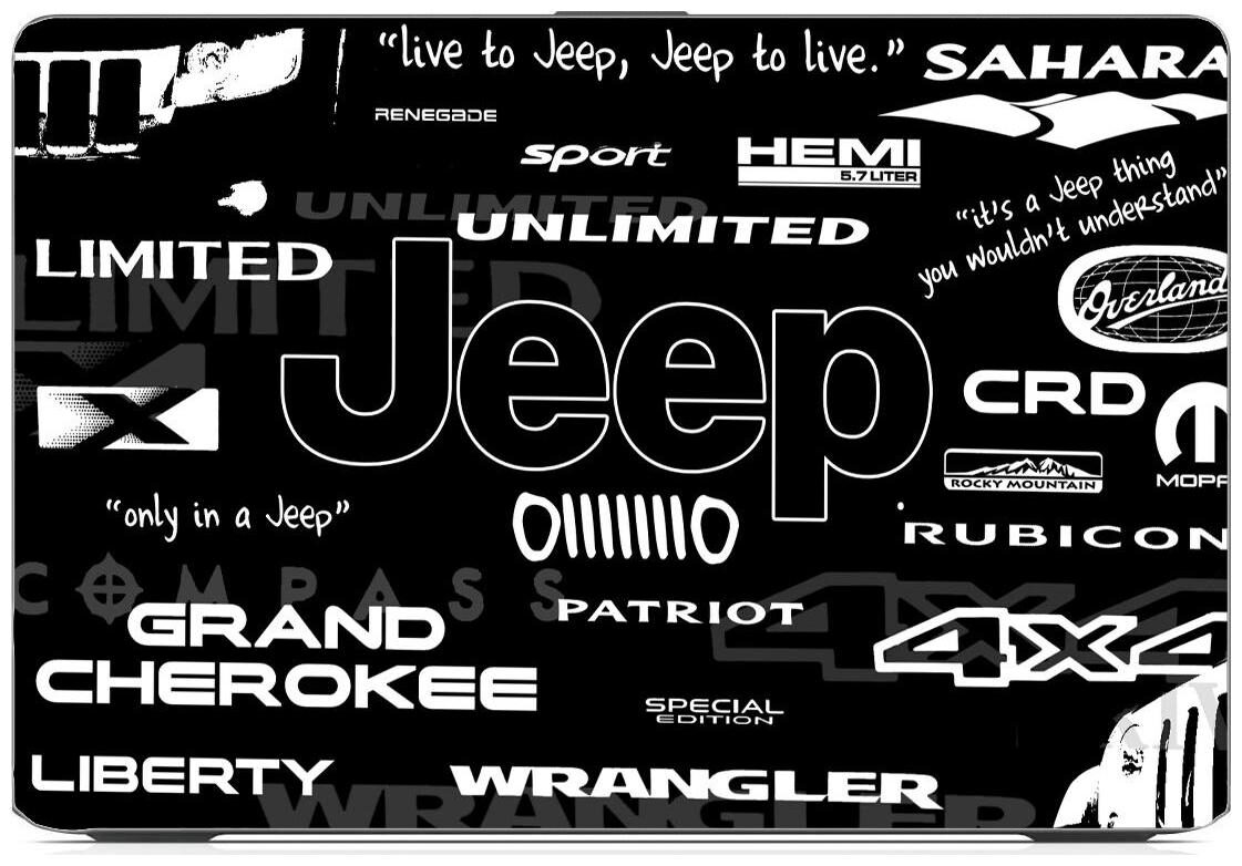 

Gallery 83 - jeep Exclusive High Quality Laptop Decal laptop skin sticker 15 6 inch (15 x 10) Inch g83 skin 1492new