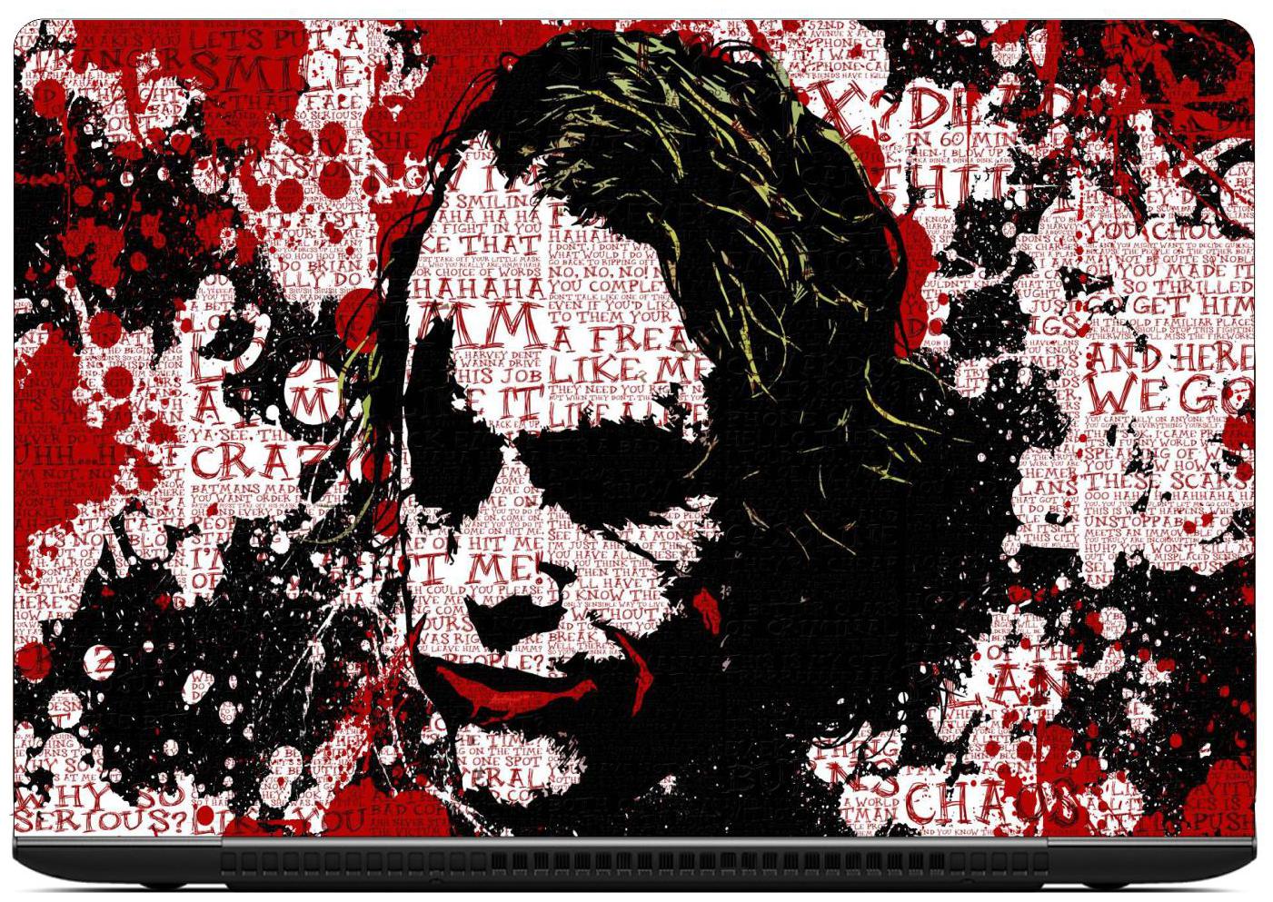 

Gallery 83 - joker bat series Laptop Decal laptop skin sticker 15 6 inch (15 x 10) Inch ks skin 1968new