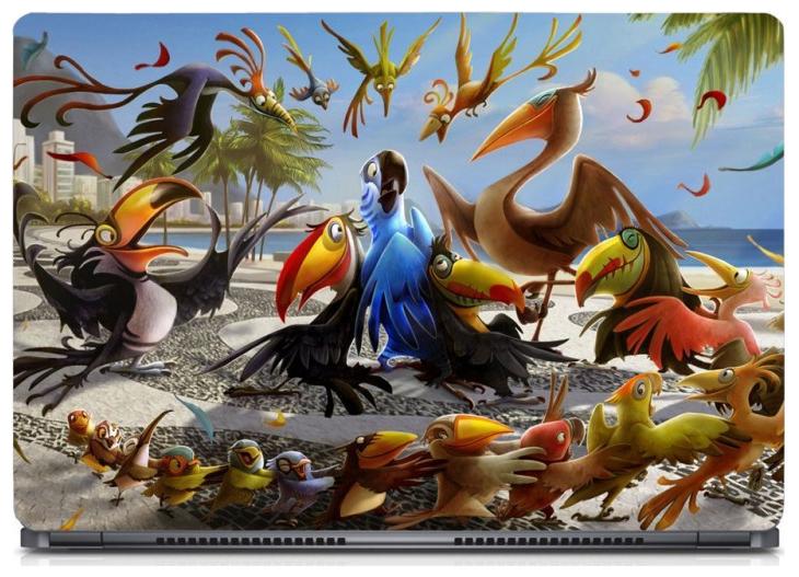 

Gallery 83 - Let Me Take You To Rio Laptop Decal laptop skin sticker 15 6 inch (15 x 10) Inch g83 skin 0525new