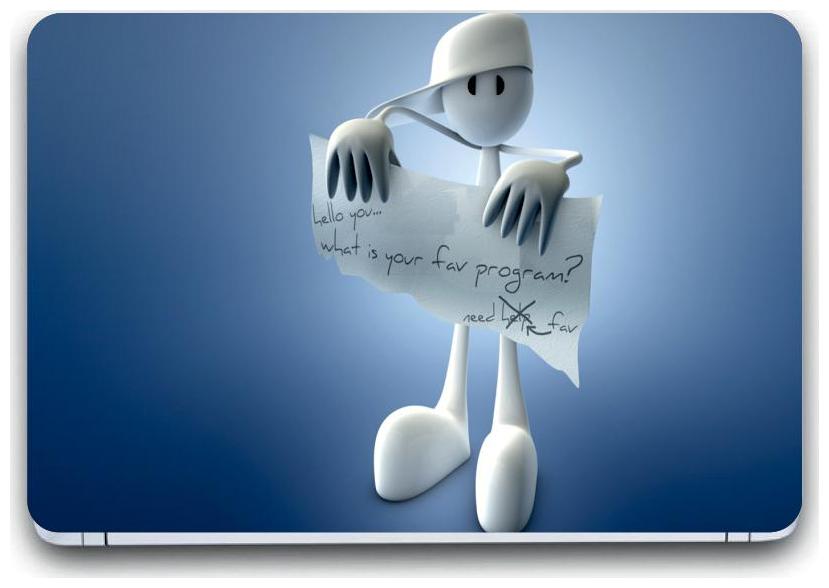 

Gallery 83 - program robot Laptop Decal laptop skin sticker 15 6 inch (15 x 10) Inch G83 skin 01 3202