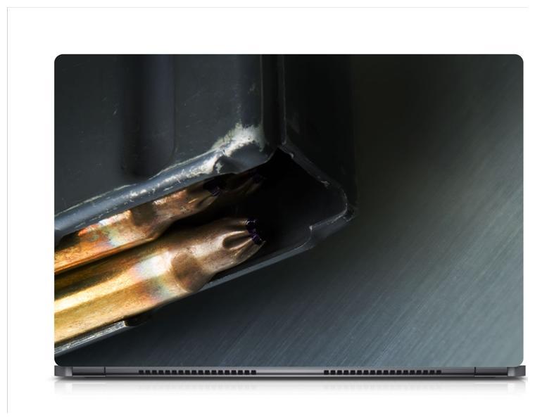 

Gallery 83 - Pistol Bullets Laptop Decal laptop skin sticker 15 6 inch (15 x 10) Inch g83 skin 0804new