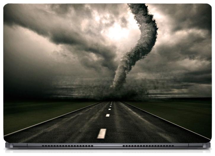 

Gallery 83 - Real Tornado Laptop Decal laptop skin sticker 15 6 inch (15 x 10) Inch g83 skin 0450new