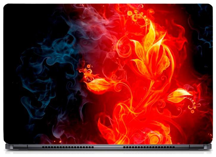 

Gallery 83 - Red Fire Flower Laptop Decal laptop skin sticker 15 6 inch (15 x 10) Inch g83 skin 0364new