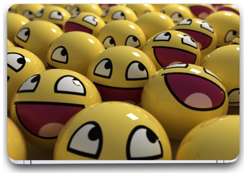 

Gallery 83 - smily ball Exclusive High Quality Laptop Decal laptop skin sticker 15 6 inch (15 x 10) Inch G83 skin 01 4277