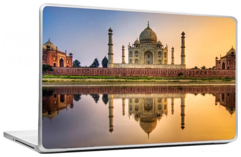 

Gallery 83 - Tajmahal Reflection on River Laptop Decal laptop skin sticker 15 6 inch (15 x 10) Inch ks skin 0061new