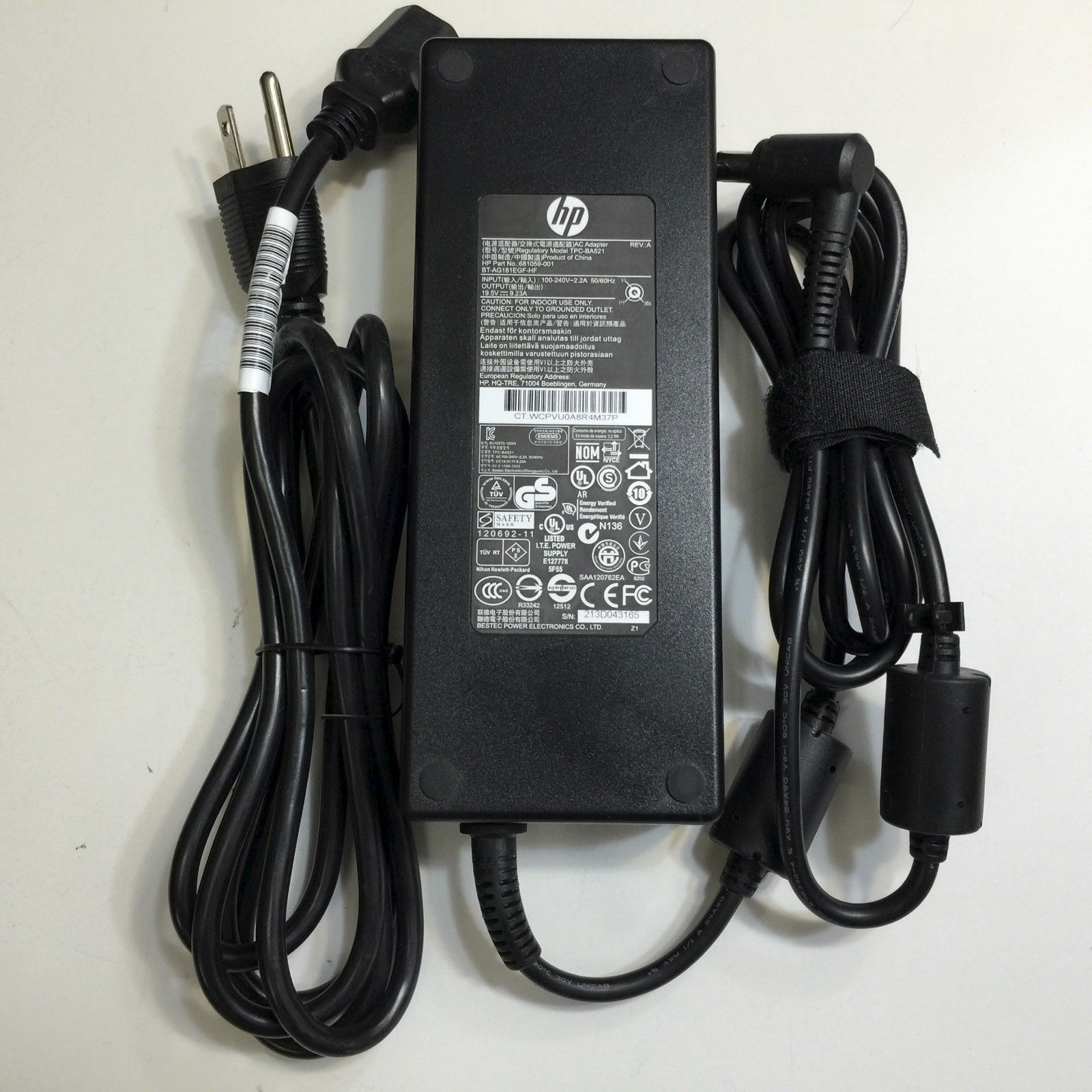 

Genuine HP ENVY CURVE 34-A051 34-A150 180W Charger AC Power Supply Adapter