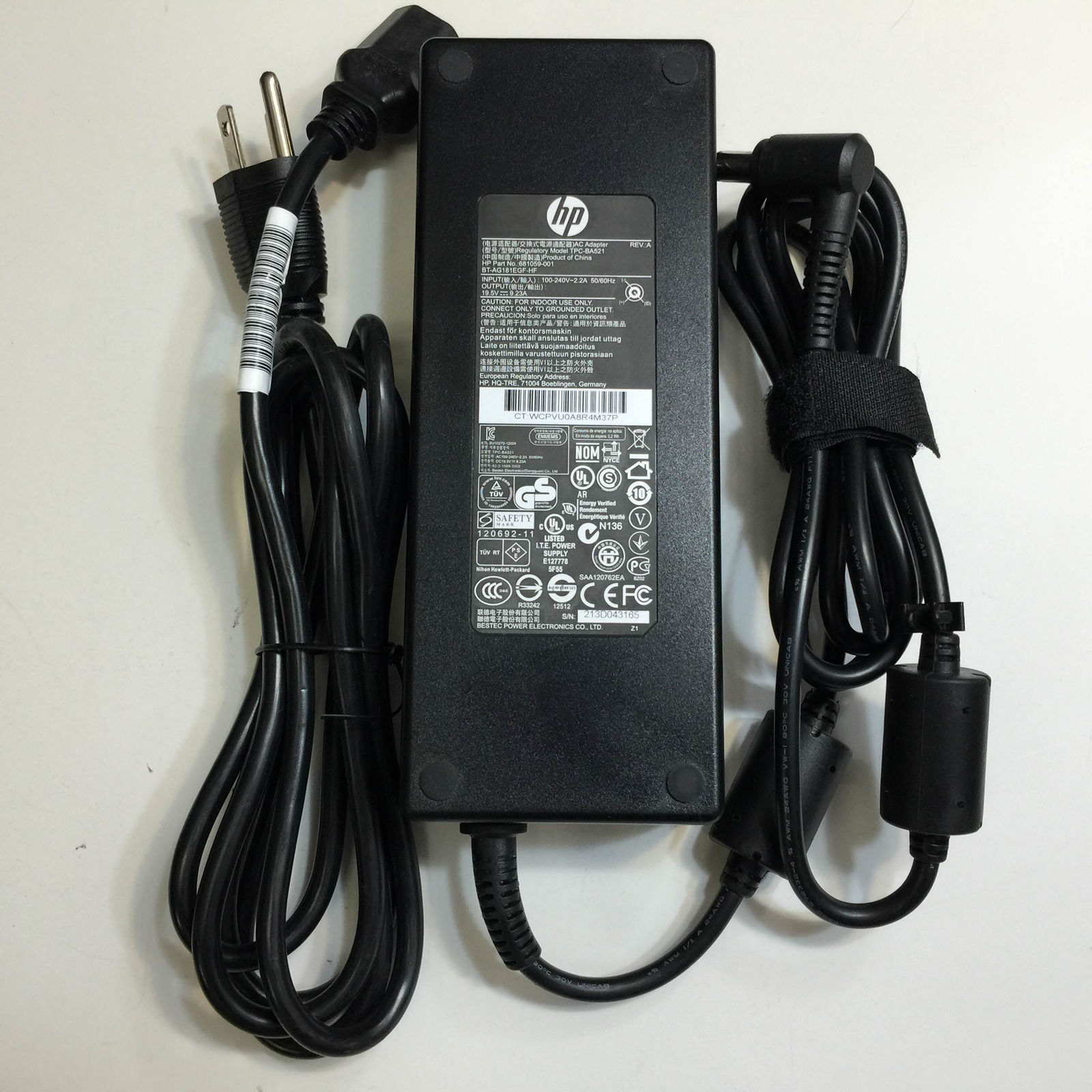 

Genuine HP TouchSmart 610-1000 Desktop PC Series 180W AC Power Adapter Charger