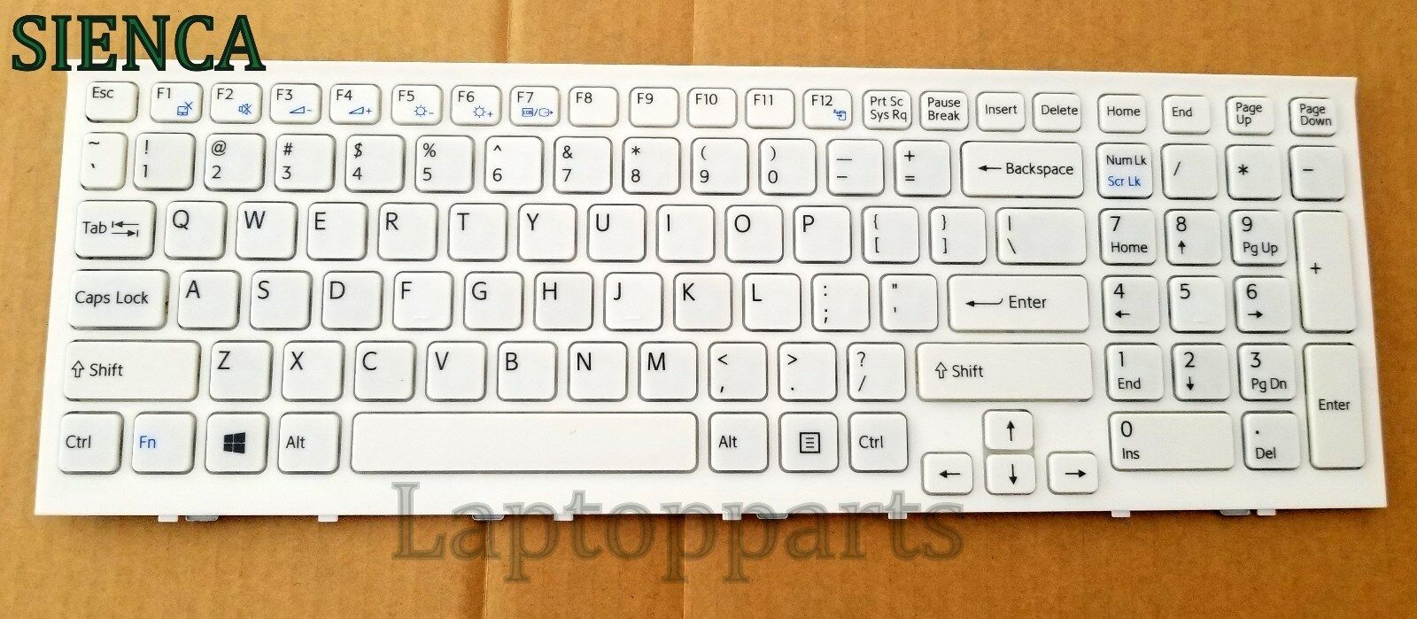 

GENUINE NEW Sony Vaio VPCEH11FX VPCEH12FX VPCEH13FX Keyboard US White With Frame