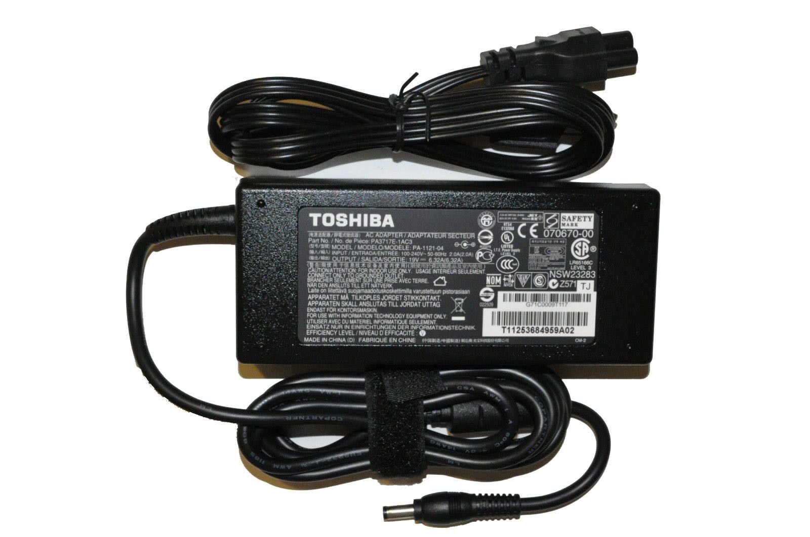 

Genuine New Toshiba Satellite S75t-A7220 PSKNAU-008004 120W 19V AC Power Adapter