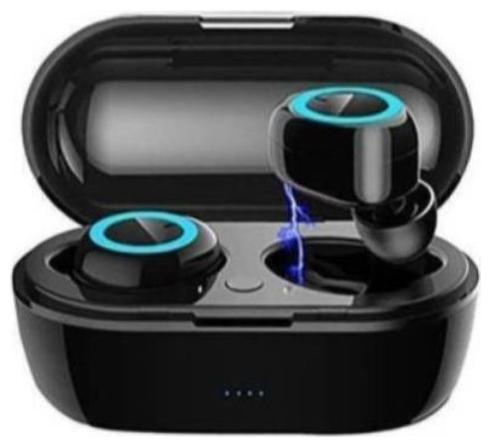 

GUGGU UQW 408S TWS 2 True Wireless Bluetooth Headset ( Black )