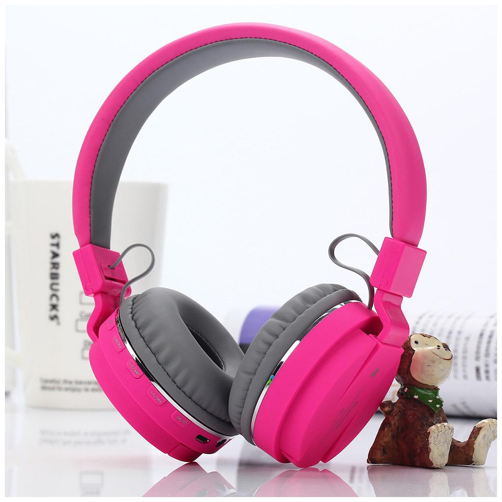 

Happiesta SH12 Over-Ear Bluetooth Headset ( Pink )