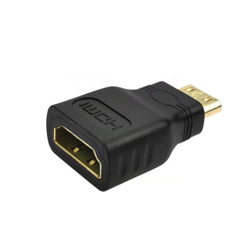 

HDMI Female to Mini HDMI C Male Converter Adapter Connector HD TV DVD Camera