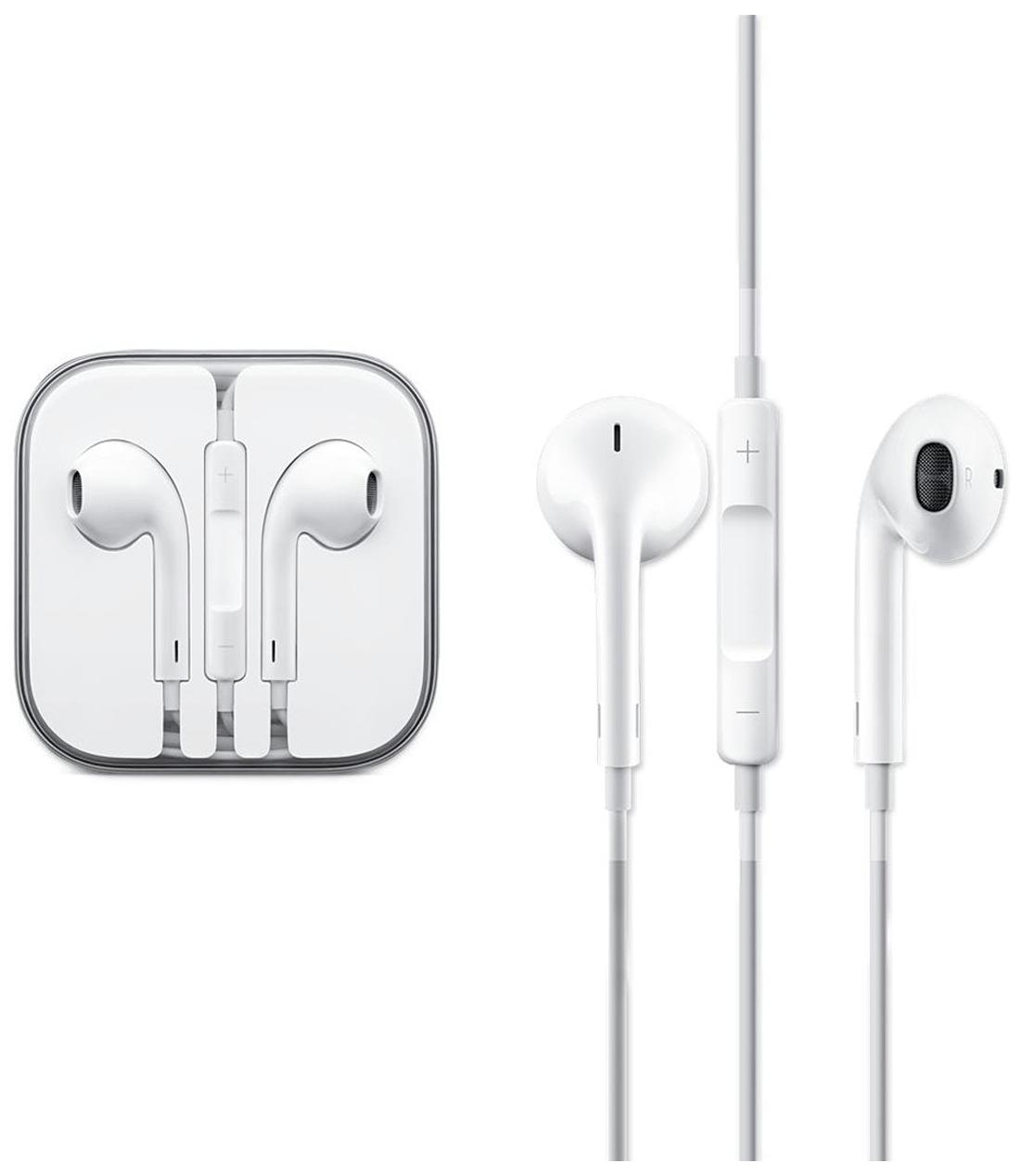 HoA Premium Earpods Wired In Ear Earphones (White)