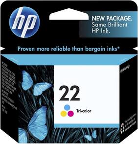 HP 22 Inkjet Print Cartridge - Tri colour