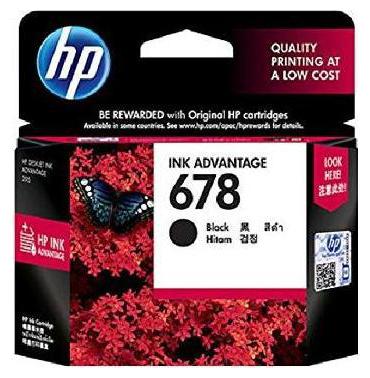 

HP 678 Black Ink Advantage Cartridge