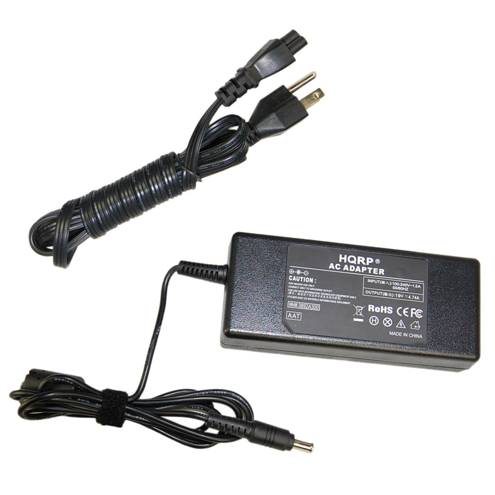 

HQRP AC Adapter for Samsung NP470R5E-K01UB NP470R5E-X01AU NP470R5E-X01DE Laptop