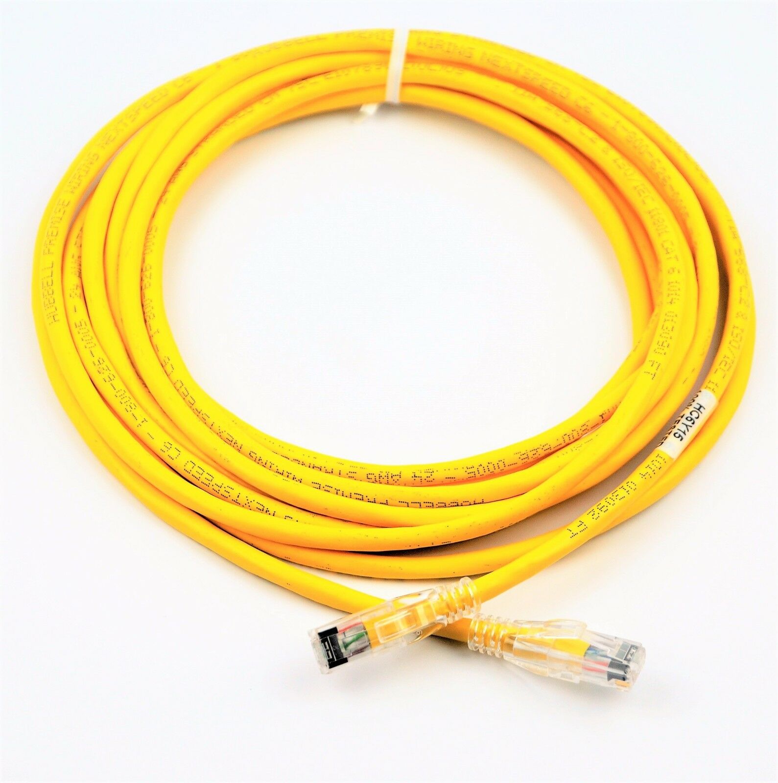 

HUBBELL HC6Y15 NEXTSPEED C6 SERIES CATEGORY 6 COMPONENT CORD 15FT YELLOW G86